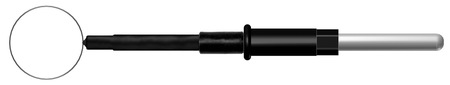 ЕМ107-2,4 Монополярный инструмент, электрод-петля 10 мм х 0,3 мм; 2,4 мм