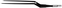 ЕМ261-1Е Биполярный пинцет байонетный прямой, длина 230 мм, размер площадки 8 х 1 мм, "евростандарт"